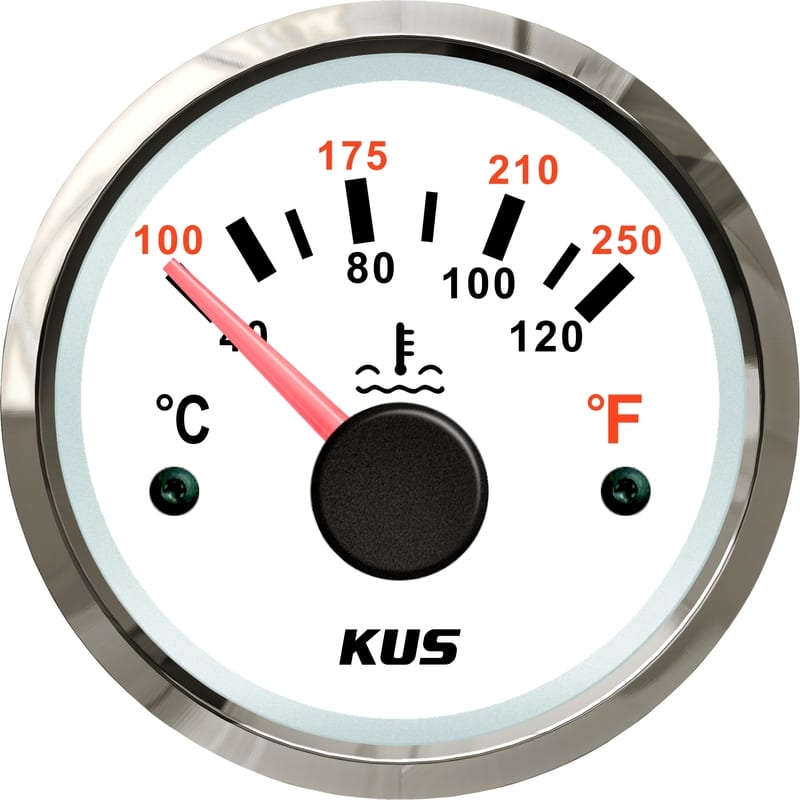 KUS Engine Water Temperature Sensor For Boat Marine Car Temp Gauge 120 M10*1.0