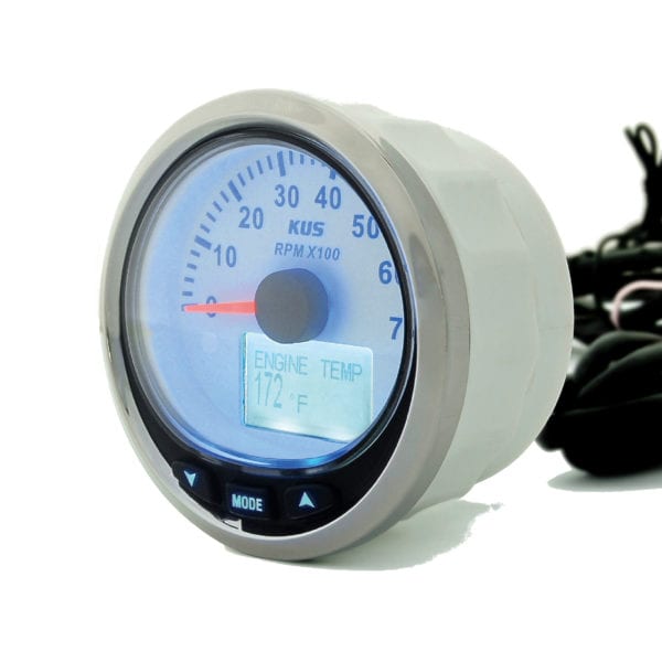 NMEA 2000 & J1939 KUS USA Fuel Level Gauge 12V/24V 2" 52mm