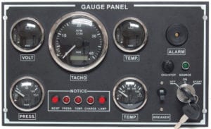 Industrial Gauge Cluster