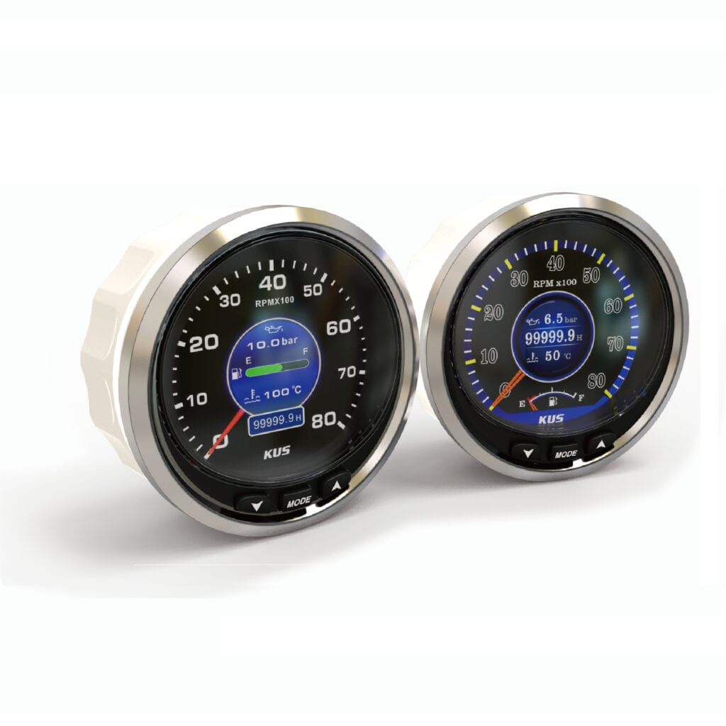 NMEA 2000 & J1939 KUS USA Fuel Level Gauge 12V/24V 2" 52mm