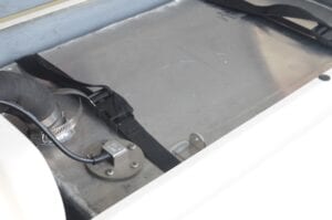 Fuel Level Sender Installed on Aluminum Tank