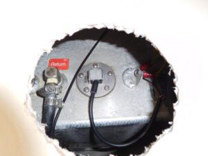 Fuel Level Sender in Fuel Tank