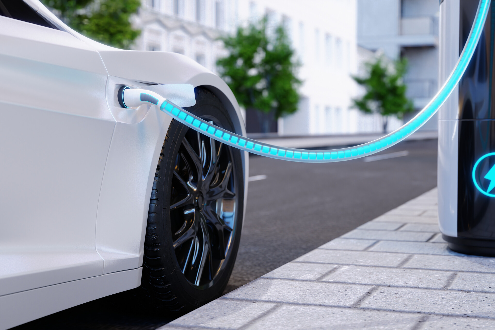 new energy electric vehicle charging